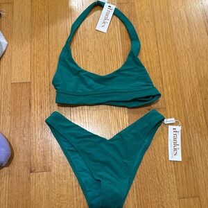 Frankies Bikinis Halter Bikini